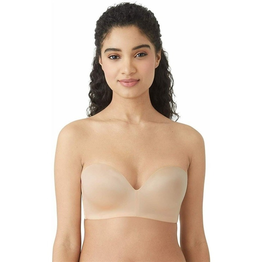 NWT b.tempt'd 34DD Future Foundation Wireless Strapless Bra 954281 Beige 117435